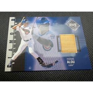 2002 Upper Deck Diamond Connection Moises Alou Cubs Game Used‎ Bat /775 #384